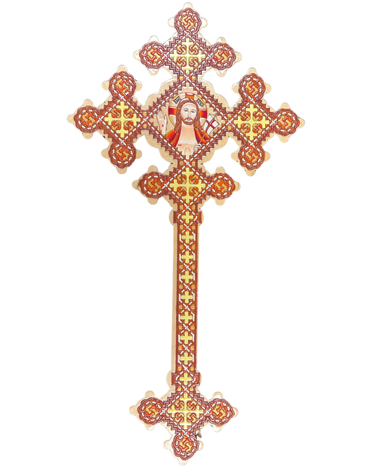 Jesus Christ Coptic Wall Cross style II