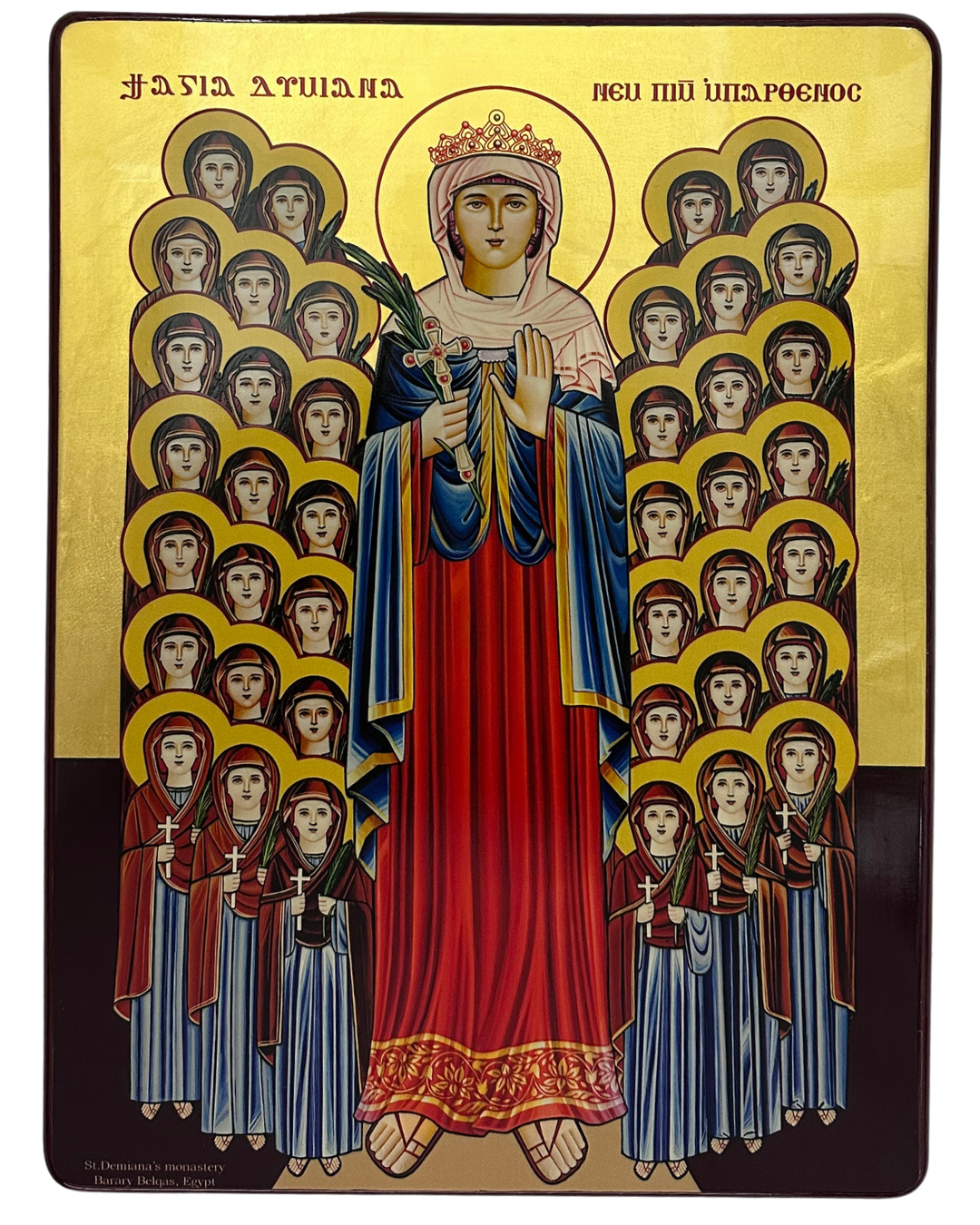Coptic Icon Saint Demiana