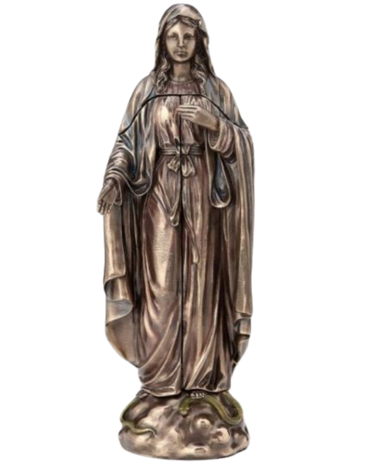 Lady Of Grace Polyptych Sculpture Of Annunciation