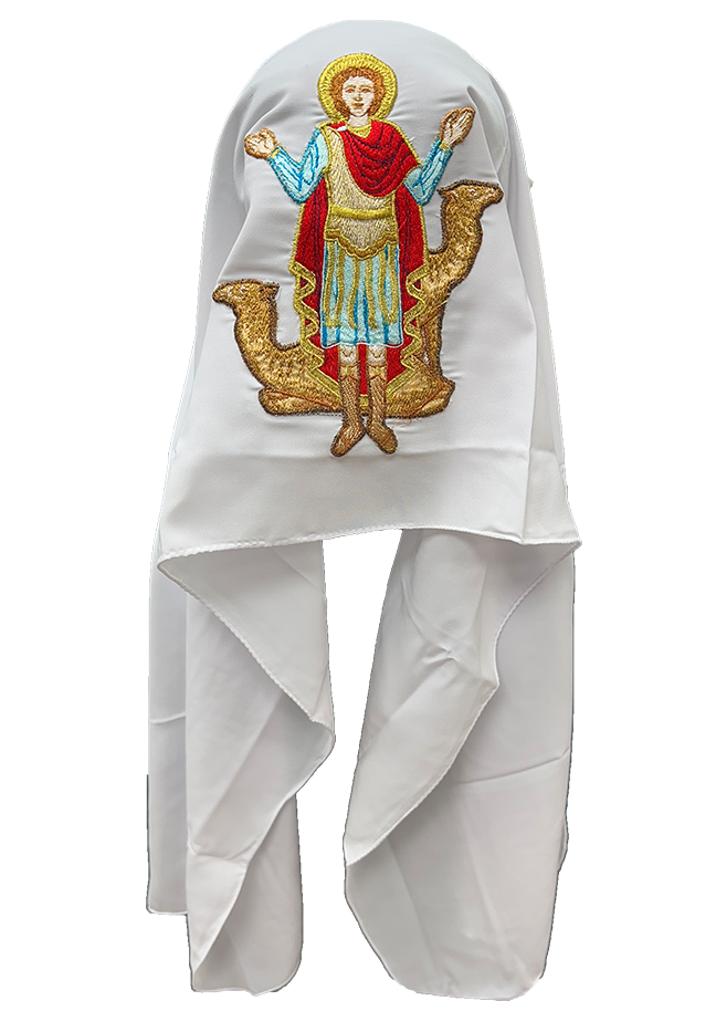 Liturgical Head Cover-Saint Mina