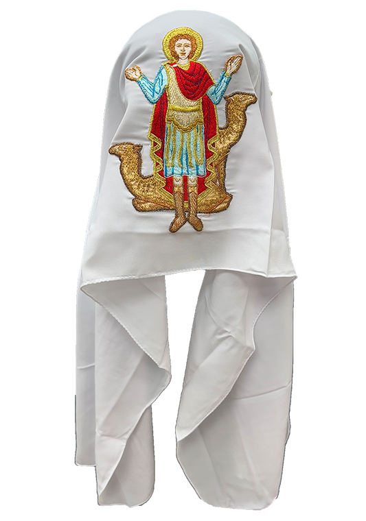 Liturgical Head Cover-Saint Mina