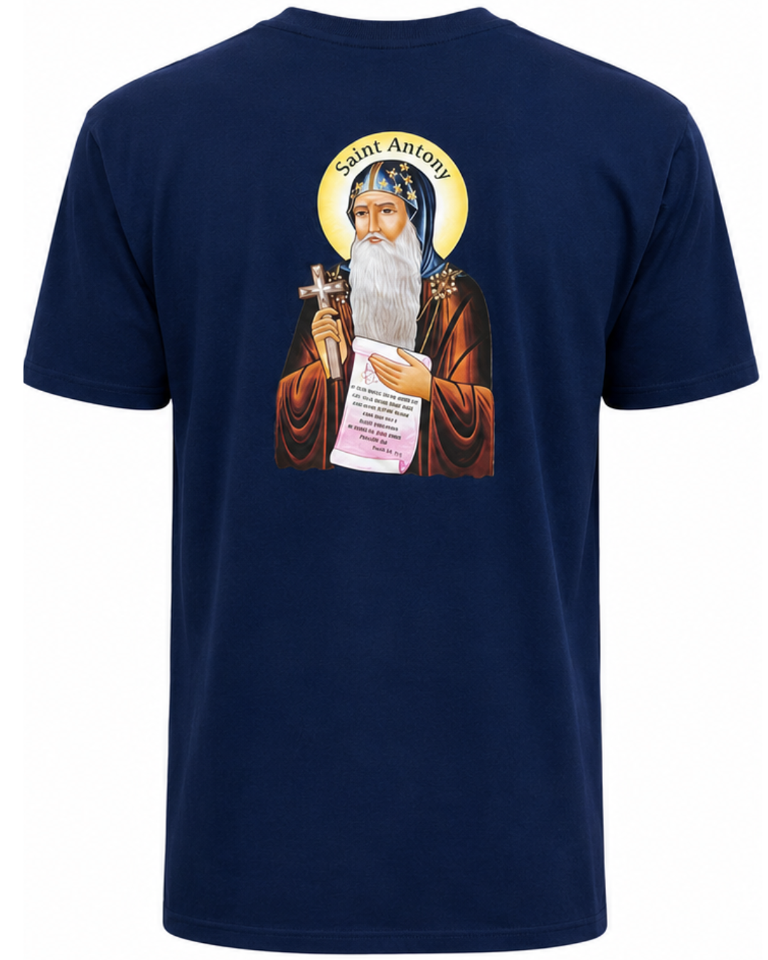 St Antony style 2 - Navy T-Shirt