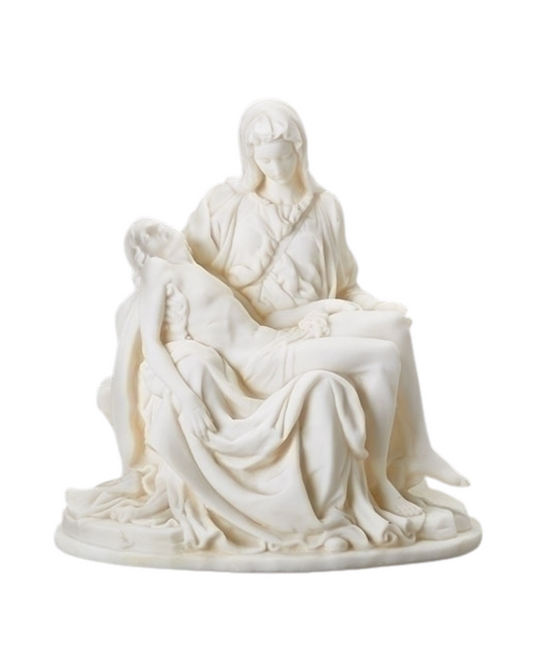WHITE PIETA FIGURE RENAISSANCE COLLECTION