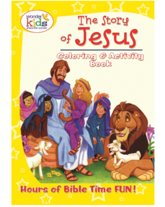 The Story of Jesus Coloring and Activity Book
