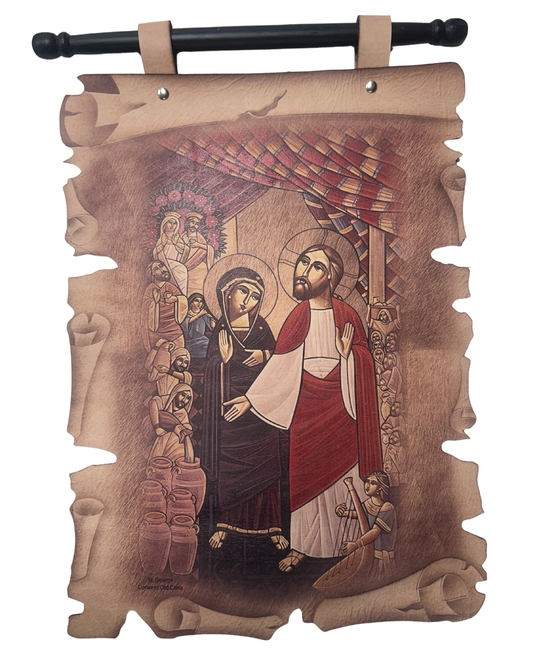 The Wedding at Cana of Galilee - Genuine Leather