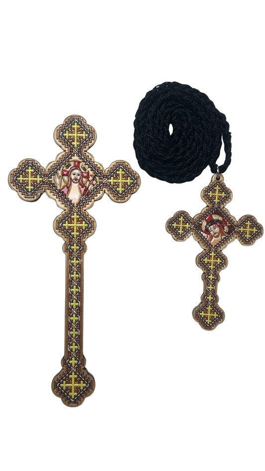 Handmade Coptic Cross set 52