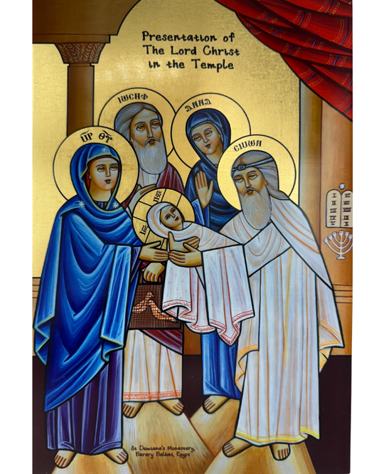 Presentation of Jesus Coptic icon