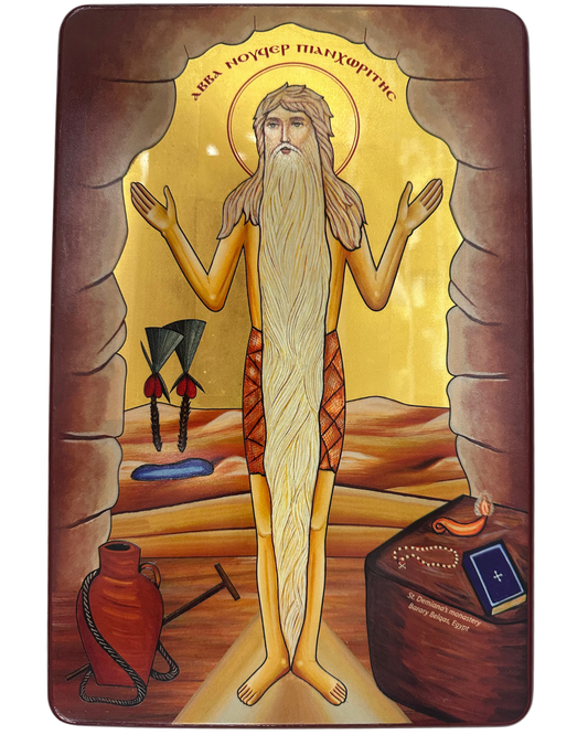 Coptic Icon of Saint Nofer