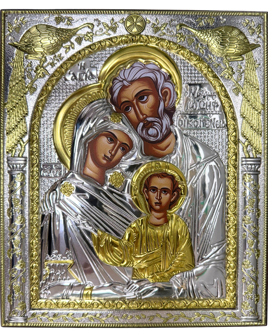The Holy Family Greek Icon