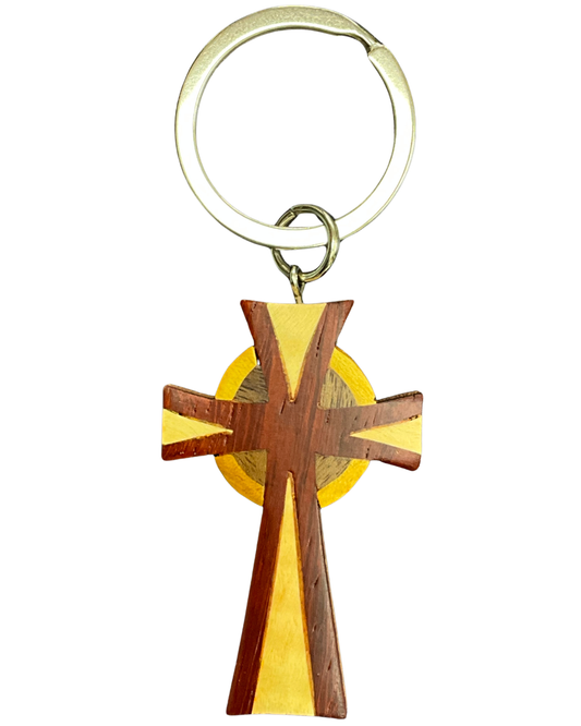 Celtic Cross Keychain