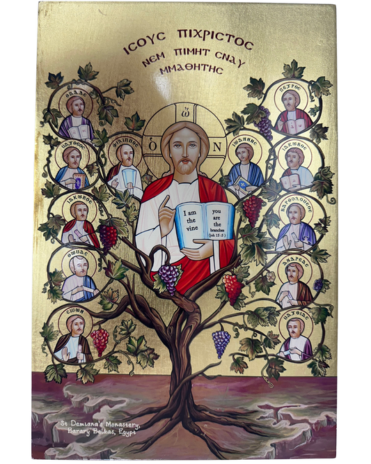 Coptic Icon The Vine