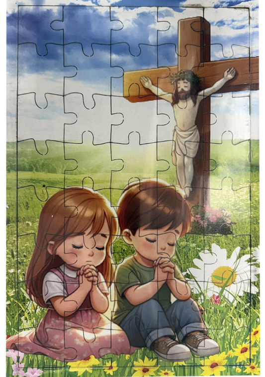 Jesus with children - Puzzle