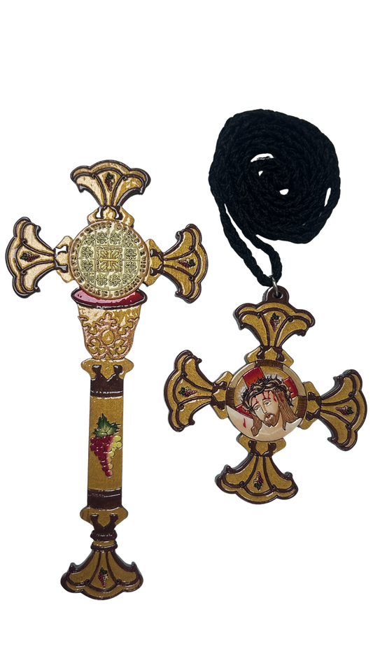 Handmade Coptic Cross set 51