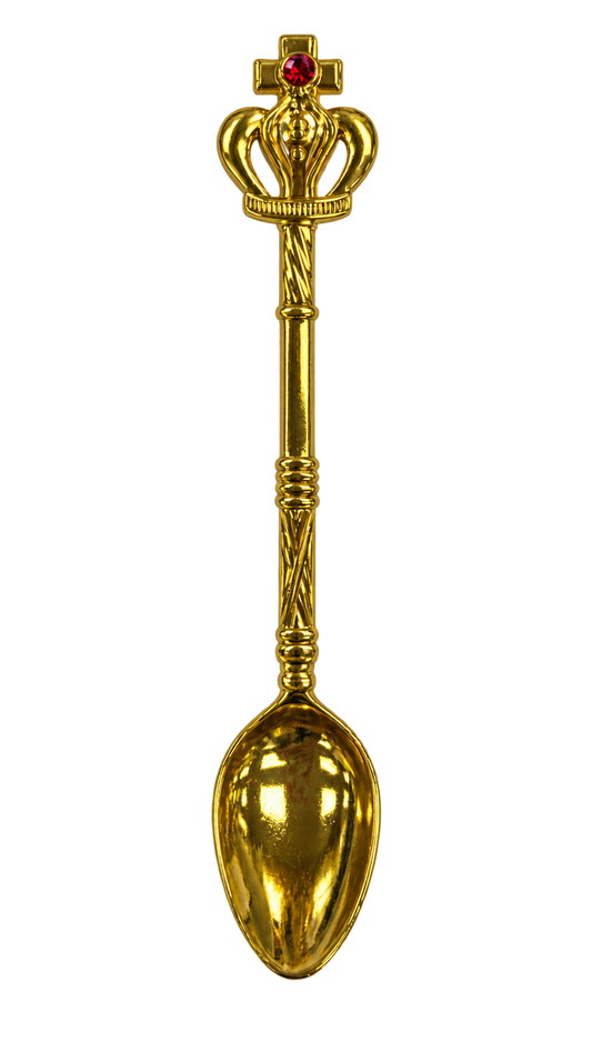 Crown incense spoon