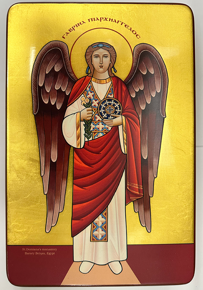 Gabriel Coptic Icon of Archangel Gabriel – Saint Antony Gift shop