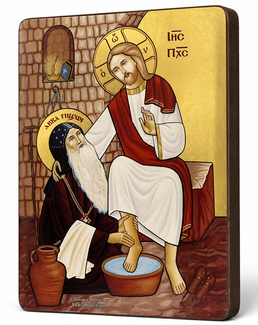 Coptic Icon of Saint Bishoy