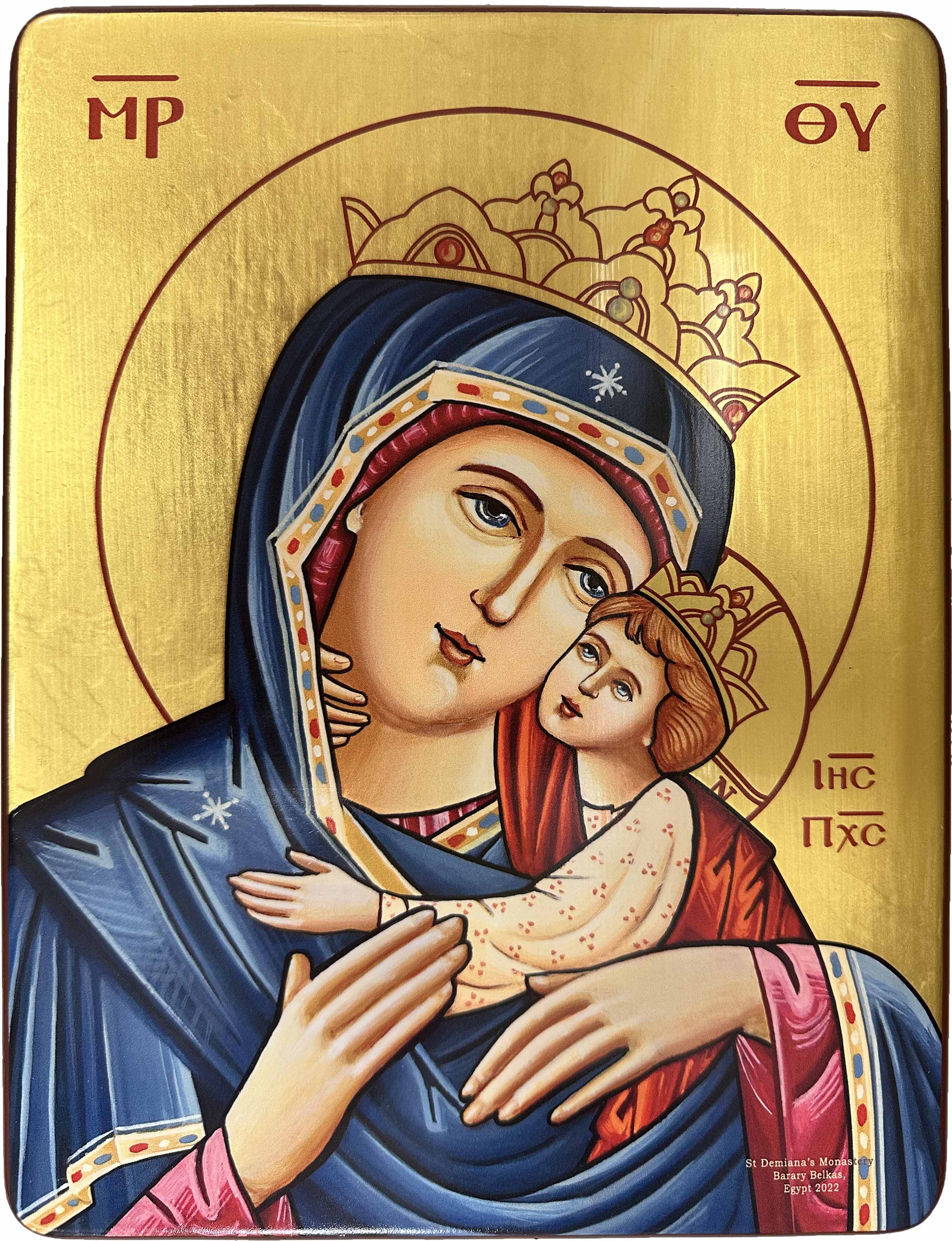 Coptic Icon of Saint Mary – Saint Antony Gift shop