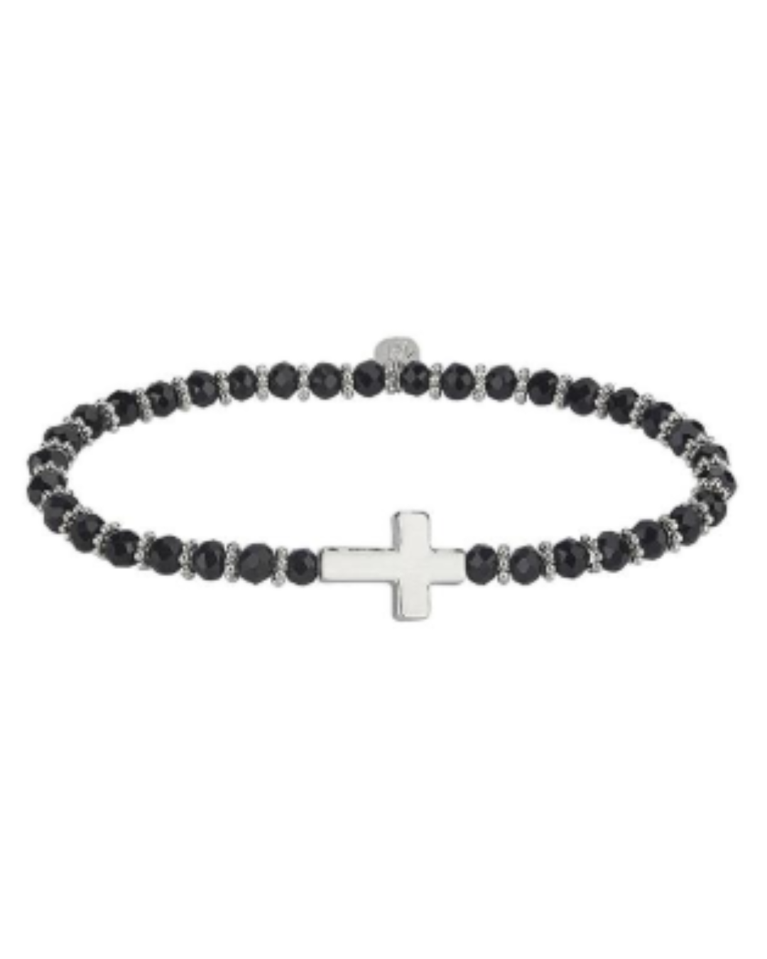 Silver Cross Bracelet