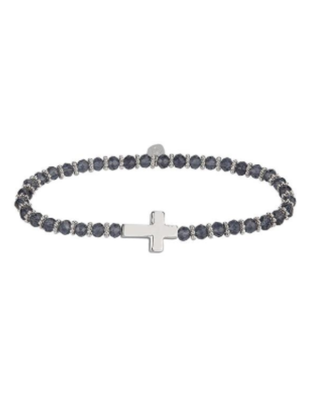 Silver Cross Bracelet