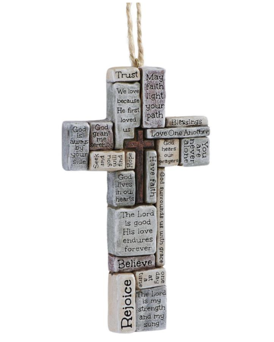 Crossword Ornament