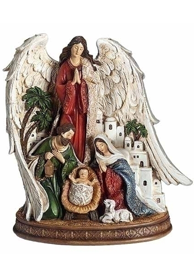 HOLY FAMILY W/ANGEL