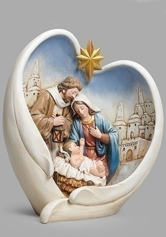 HOLY FAMILY BY CITY IN HEART WINGS