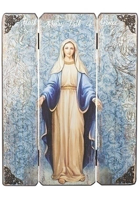 OUR LADY OF GRACE DECORATIVE PANEL