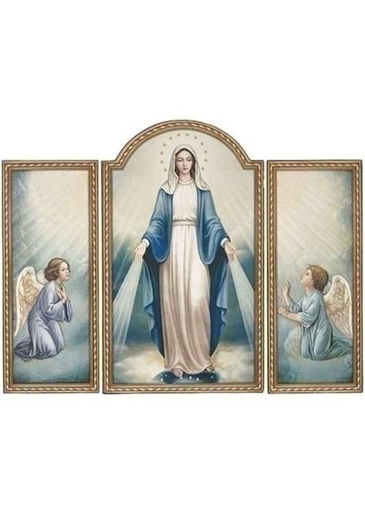 OUR LADY OF GRACE TRIPTYCH PANEL