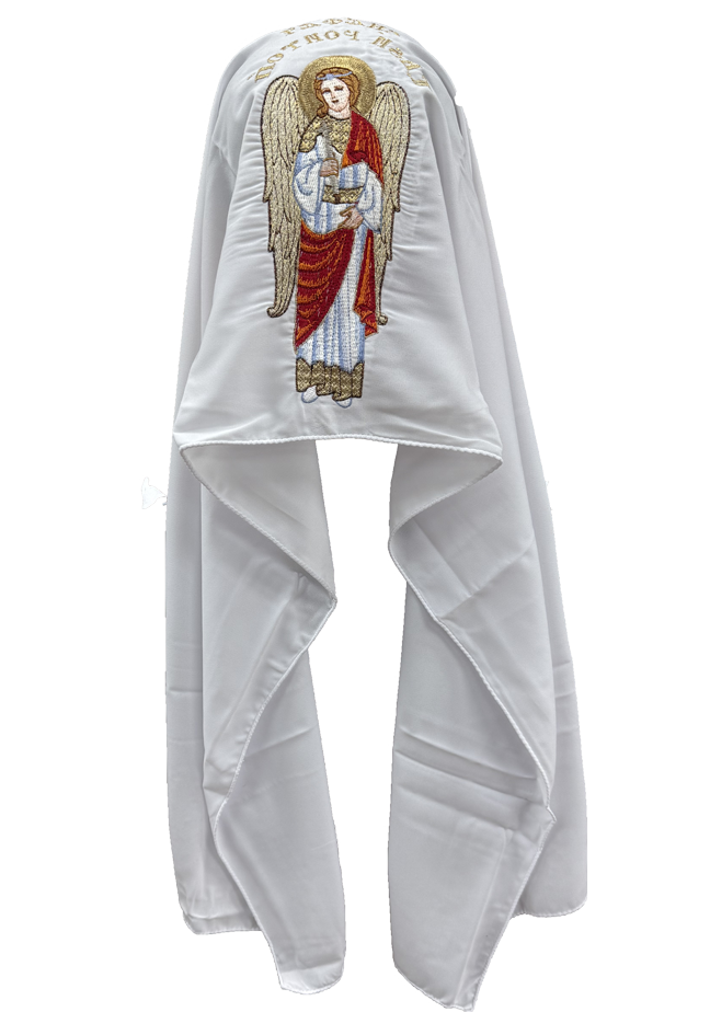 Liturgical Head Cover- Archangel Raphael
