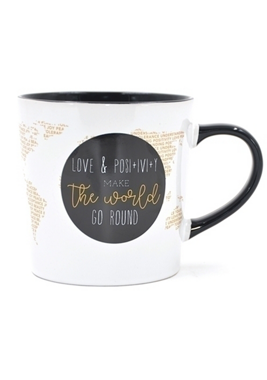 LOVE & POSITIVITY MUG