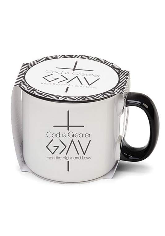 MUG GOD IS GREATER