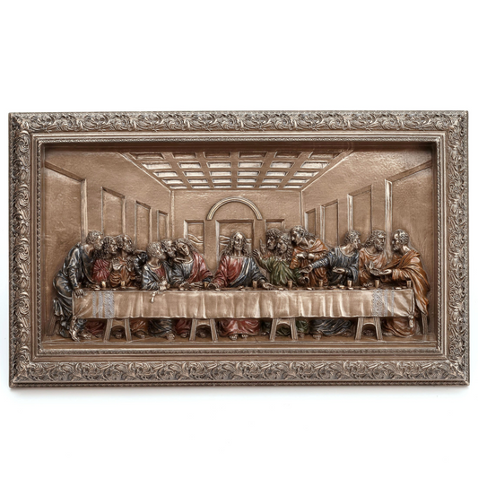 The Last Supper Framed Wall Plaque