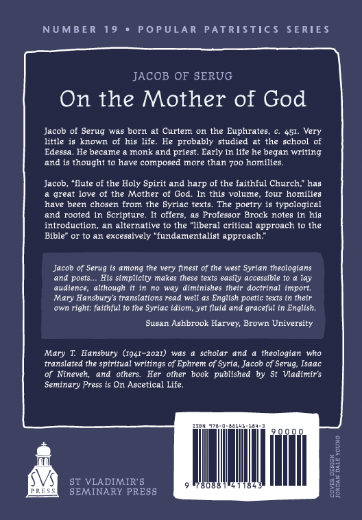 On the Mother of God (Second Print)